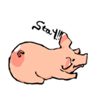 Enjoy！！Piggy！！（個別スタンプ：32）