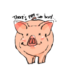 Enjoy！！Piggy！！（個別スタンプ：34）