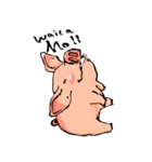 Enjoy！！Piggy！！（個別スタンプ：36）