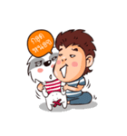 Papa and Dog's Khanngeo ( Daily Life )（個別スタンプ：33）