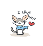 A cat is precipitate（個別スタンプ：1）