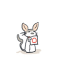 A cat is precipitate（個別スタンプ：13）