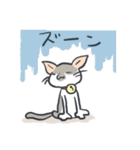 A cat is precipitate（個別スタンプ：16）