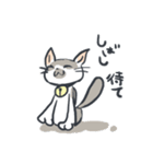 A cat is precipitate（個別スタンプ：20）