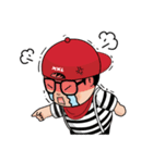 MooToon Chubby Boy (Eng Ver.)（個別スタンプ：1）