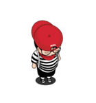 MooToon Chubby Boy (Eng Ver.)（個別スタンプ：5）