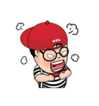 MooToon Chubby Boy (Eng Ver.)（個別スタンプ：12）