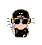 MooToon Chubby Boy (Eng Ver.)（個別スタンプ：13）