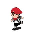 MooToon Chubby Boy (Eng Ver.)（個別スタンプ：19）