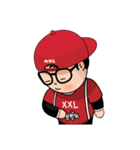 MooToon Chubby Boy (Eng Ver.)（個別スタンプ：20）