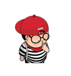 MooToon Chubby Boy (Eng Ver.)（個別スタンプ：21）