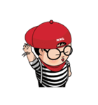 MooToon Chubby Boy (Eng Ver.)（個別スタンプ：23）