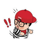 MooToon Chubby Boy (Eng Ver.)（個別スタンプ：25）