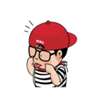 MooToon Chubby Boy (Eng Ver.)（個別スタンプ：26）