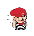 MooToon Chubby Boy (Eng Ver.)（個別スタンプ：27）