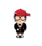 MooToon Chubby Boy (Eng Ver.)（個別スタンプ：30）