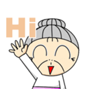 OLD GRANDMA（個別スタンプ：20）