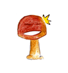 the little mushroom（個別スタンプ：18）