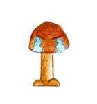 the little mushroom（個別スタンプ：35）