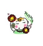 ママのフラダンス（個別スタンプ：37）
