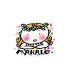 ママのフラダンス（個別スタンプ：40）