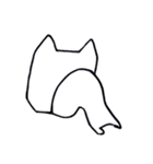 This is a cat or dog.（個別スタンプ：28）