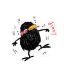 黒い鳥「ピータン」（個別スタンプ：31）