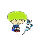 グーチョキ天パ  ジロ（個別スタンプ：14）