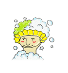 グーチョキ天パ  ジロ（個別スタンプ：19）