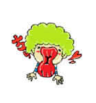 グーチョキ天パ  ジロ（個別スタンプ：26）