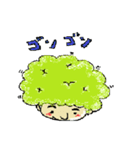 グーチョキ天パ  ジロ（個別スタンプ：28）