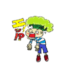 グーチョキ天パ  ジロ（個別スタンプ：32）