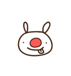 Red nose allergy Bunny（個別スタンプ：4）