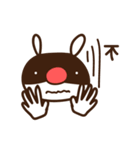 Red nose allergy Bunny（個別スタンプ：7）