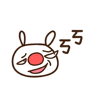 Red nose allergy Bunny（個別スタンプ：8）