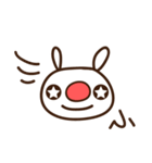 Red nose allergy Bunny（個別スタンプ：9）