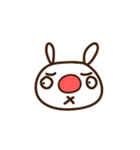 Red nose allergy Bunny（個別スタンプ：17）