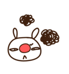 Red nose allergy Bunny（個別スタンプ：21）