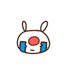 Red nose allergy Bunny（個別スタンプ：26）