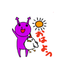 ぷちあくま（個別スタンプ：1）