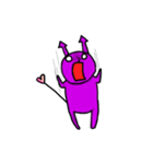 ぷちあくま（個別スタンプ：36）
