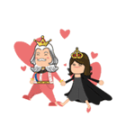 King ＆ Queen Lover（個別スタンプ：34）