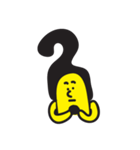 パンク髪のバナナ男（個別スタンプ：5）