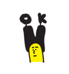 パンク髪のバナナ男（個別スタンプ：10）