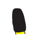 パンク髪のバナナ男（個別スタンプ：18）
