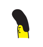 パンク髪のバナナ男（個別スタンプ：19）
