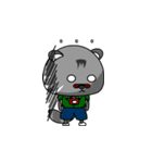 Cat in short（個別スタンプ：6）