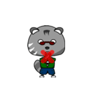 Cat in short（個別スタンプ：8）