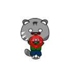 Cat in short（個別スタンプ：9）