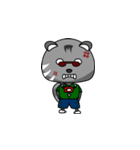Cat in short（個別スタンプ：10）